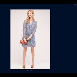 Anthropologie Holding Horses Betony Swing Dress